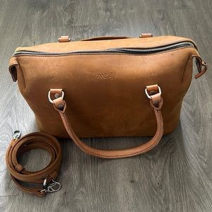 Love 41 duffle 100% full grain leather